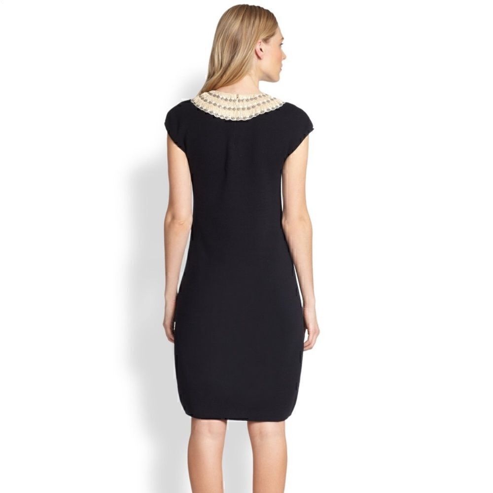 TORY BURCH Daisy Embellished Knit Dress - Picture 4 of 14